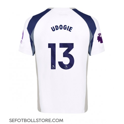 Tottenham Hotspur Destiny Udogie #13 Replika Hemmatröja 2025-26 Kortärmad